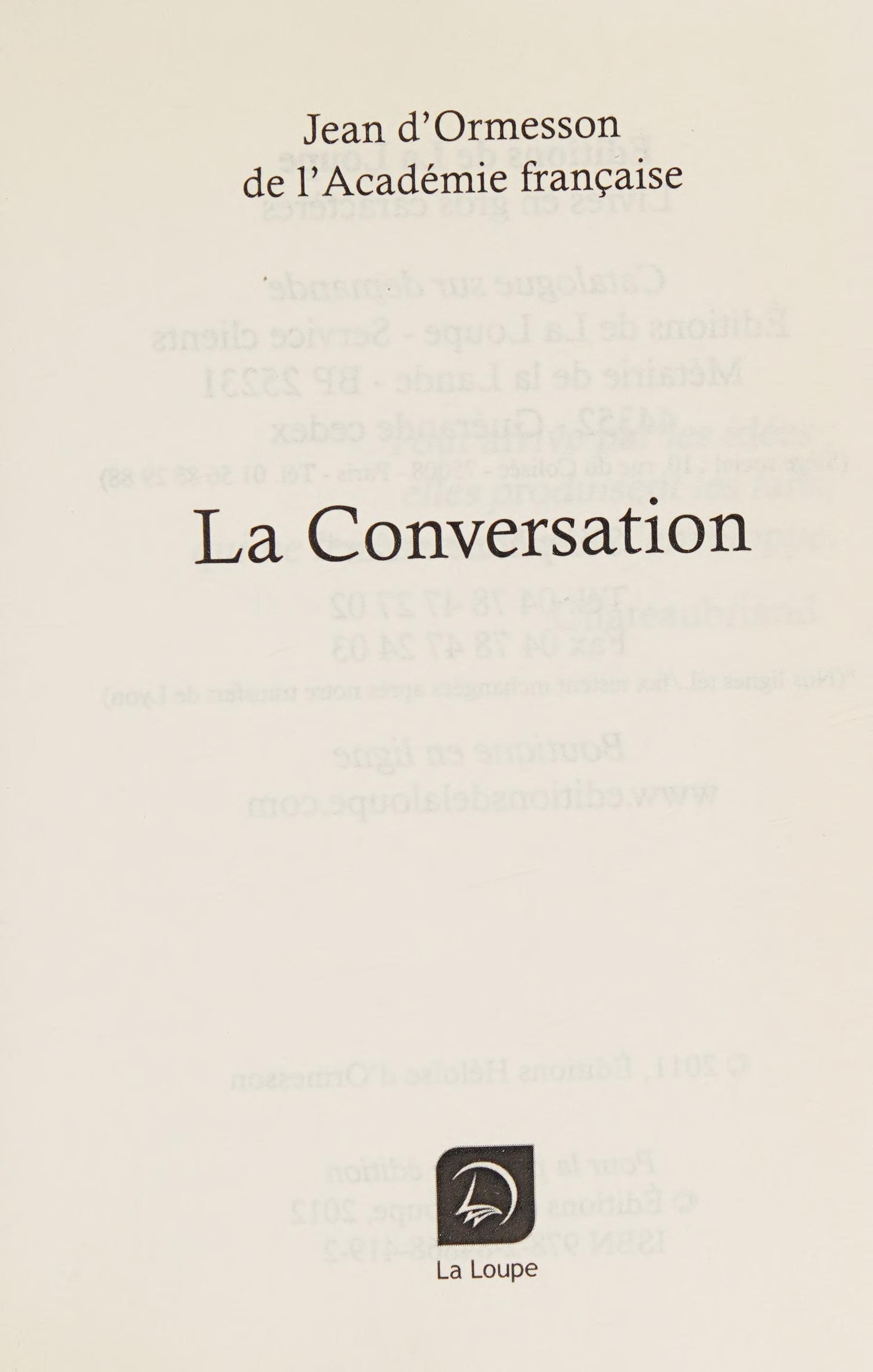 La Conversation