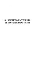 La Descriptio Mappe Mundi de Hugues de Saint-Victor