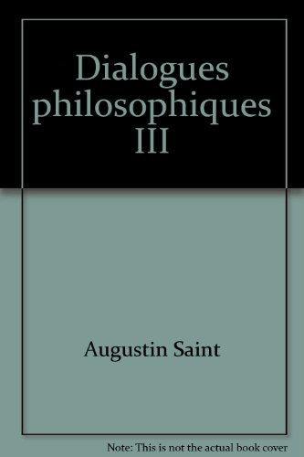 Dialogues Philosophiques III