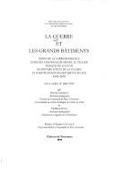 La Guerre Et les Grands Bâtiments