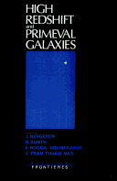 High Redshift and Primeval Galaxies