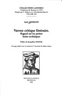 Varron, critique litteraire