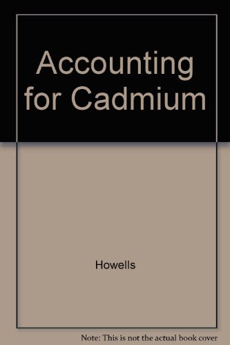 Accounting for Cadmium a Special Issue of the Journal Chemistry and Ecology