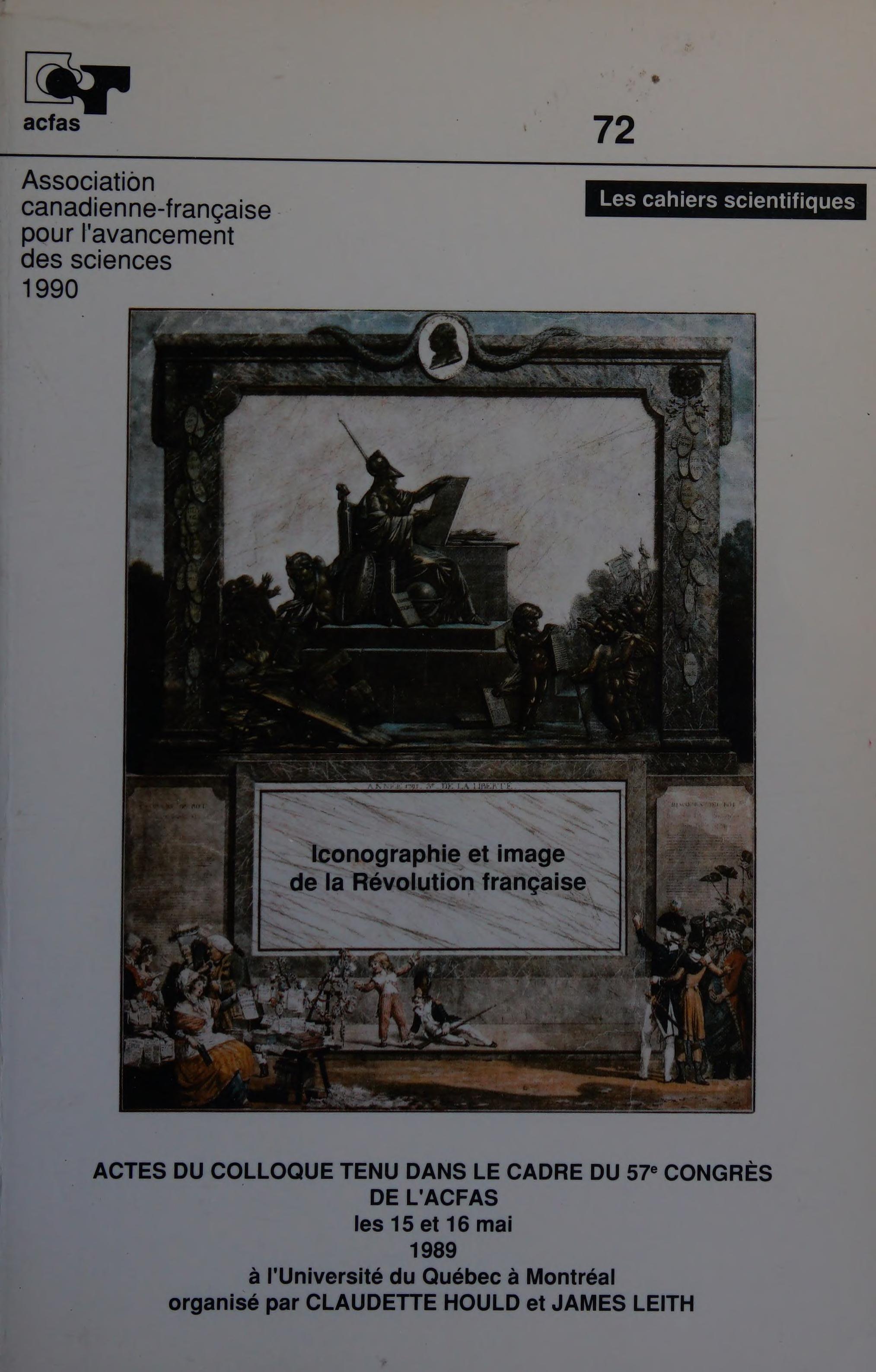 Iconographie Et Image de la Revolution Française