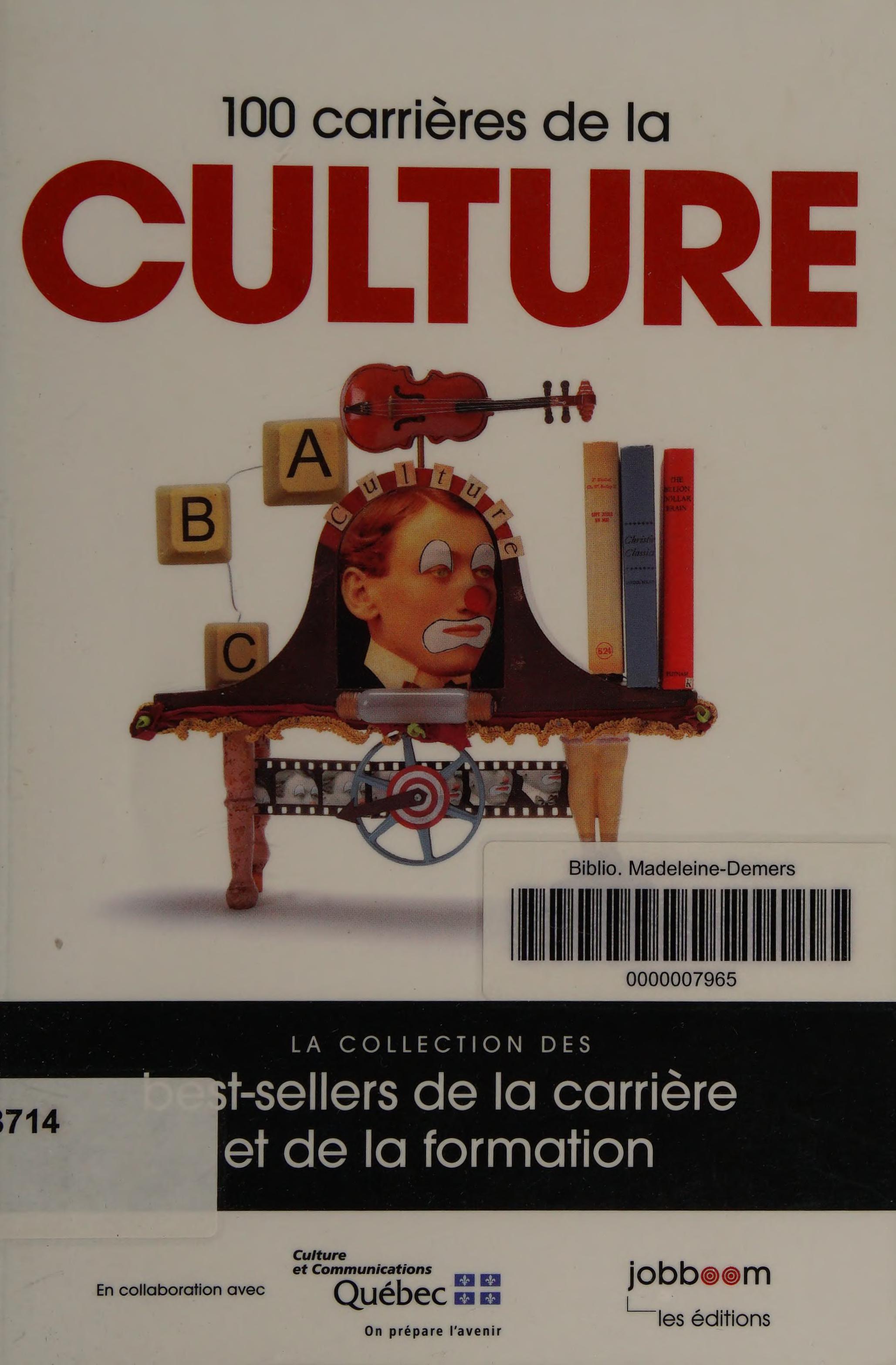 100 carrieres de la culture