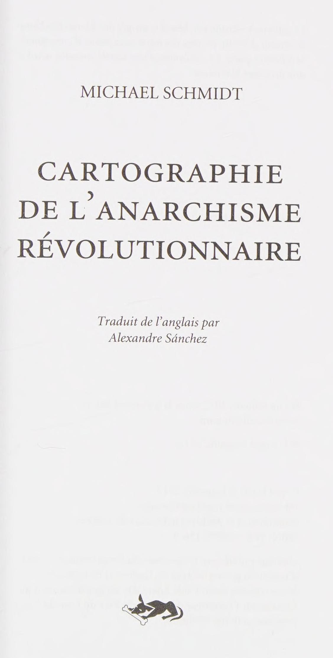 CARTOGRAPHIE DE L'ANARCHISME REVOLUTIONNAIRE