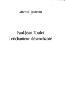 Paul-Jean Toulet: L'Enchanteur Désenchanté