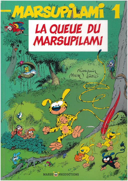LA QUEUE DU MARSUPILAMI