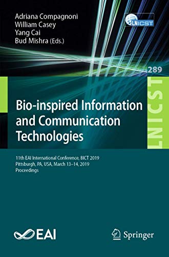 Bio inspired Information and Communication Technologies