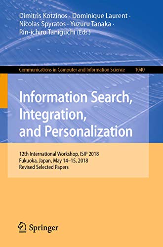 Information Search Integration and Personalization