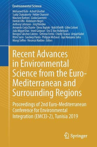 Recent Advances in Environmental Science from the Euro Mediterranean and Surrounding Regions
