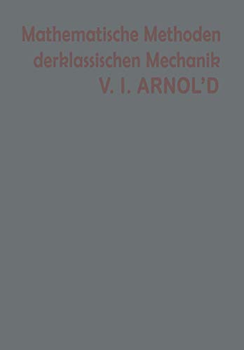 Mathematische Methoden Der Klassischen Mechanik