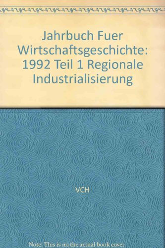 Jahrbuch Fuer Wirtschaftsgeschichte