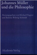 Johannes Mueller Und Die Philosophie