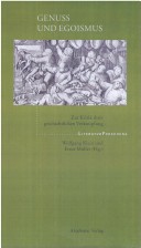 Genuß Und Egoismus