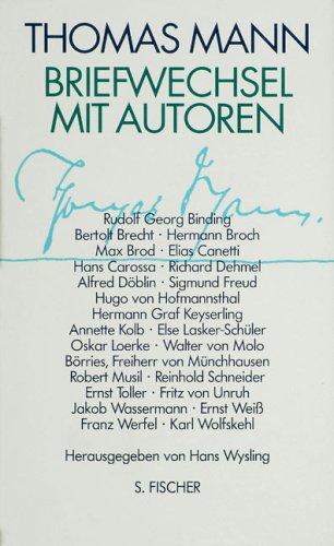 Briefwechsel Mit Autoren