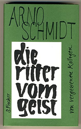 Die Ritter Vom Geist. Von Vergessenen Kollegen