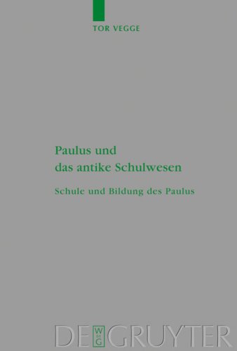 Paulus und das antike Schulwesen Band