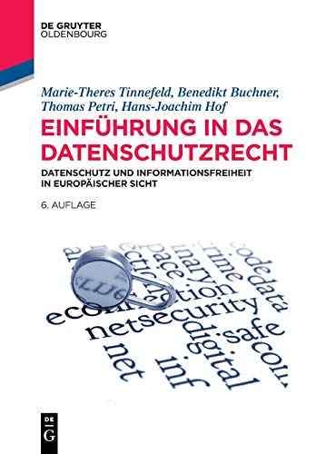Einfuhrung in das Datenschutzrecht