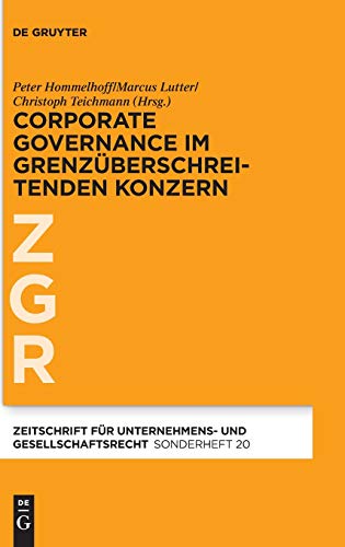 Corporate Governance Im Grenzuberschreitenden Konzern