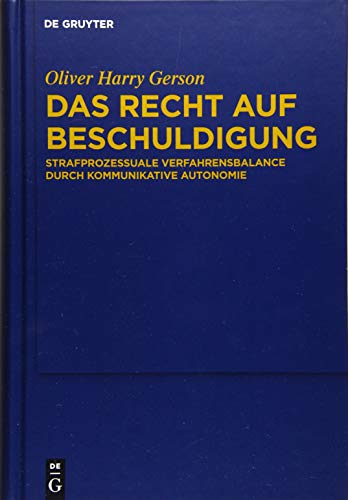 Recht Auf Beschuldigung