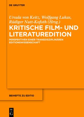 Kritische Film- Und Literaturedition