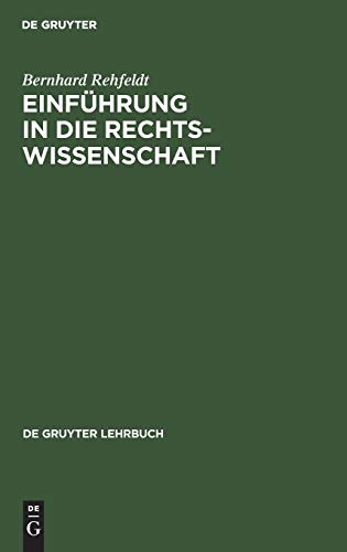 Einführung in Die Rechtswissenschaft