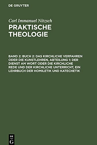 Buch 2 : Das Kirchliche Verfahren Oder Die Kunstlehren, Abteilung 1