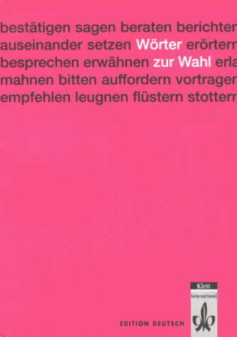 Wörter Zur Wahl