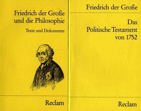 Friedrich Der Grosse Und Die Philosophie: Texte U. Dokumente