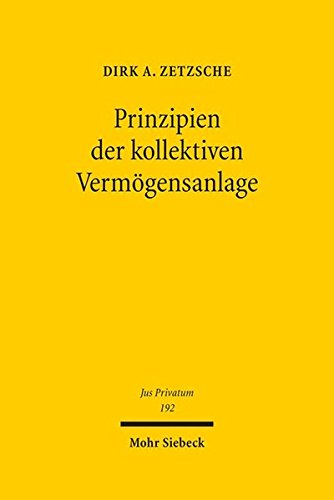 Prinzipien der Kollektiven Vermogensanlage