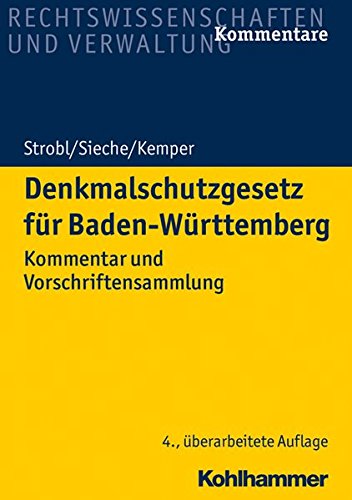 Denkmalschutzgesetz Fur Baden-Wurttemberg