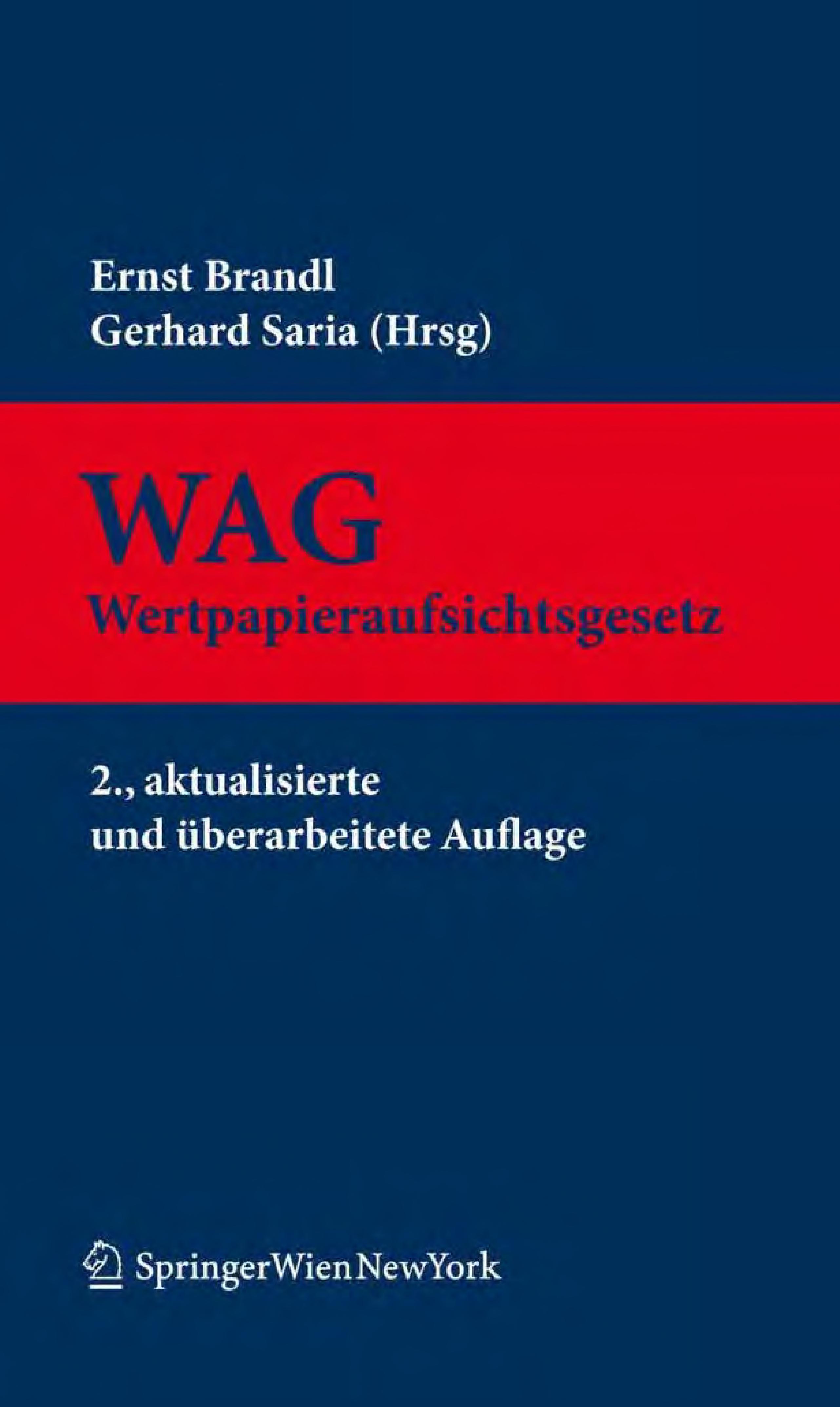 Wertpapieraufsichtsgesetz: Kommentar