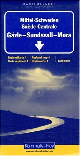 Kümmerly & Frey Karten, Mittel-Schweden