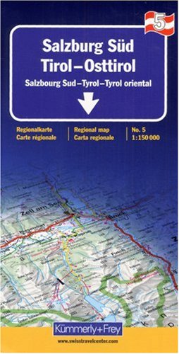 Salzburg South (Tyrol - Eastern Tyrol) (Regional Maps - Austria)