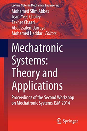 Mechatronic Systems Theory and Applications