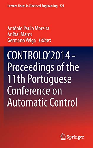 CONTROLO 2014 Proceedings of the 11th Portuguese Conference on Automatic Control