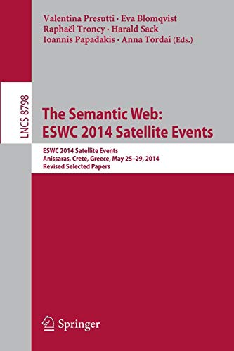 Semantic Web ESWC 2014 Satellite Events