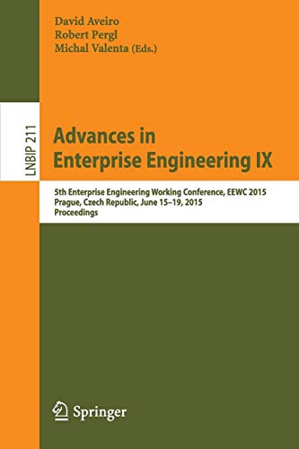 Advances in Enterprise Engineering IX