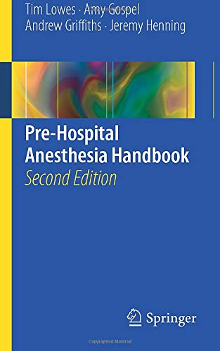Pre-Hospital Anesthesia Handbook