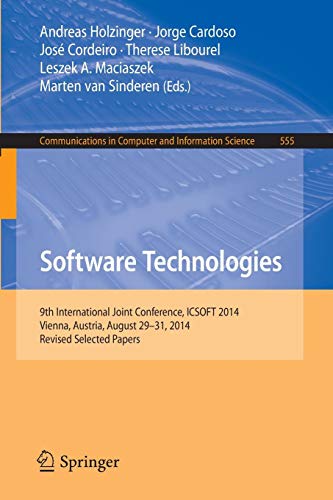 Software Technologies 1st Ed. 2015