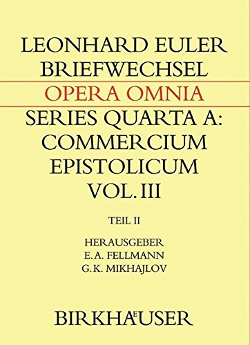 Briefwechsel Mit Daniel Bernoulli