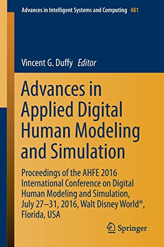 Advances in Applied Digital Human Modeling and Simulation