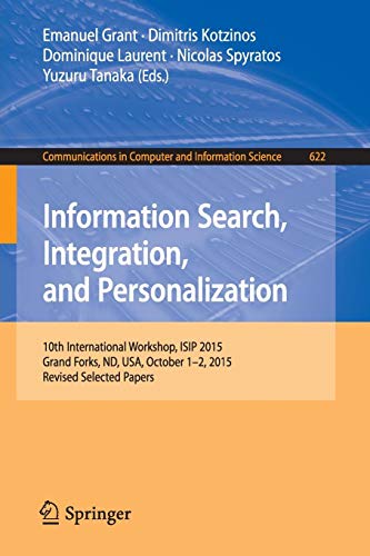 Information Search Integration and Personalization