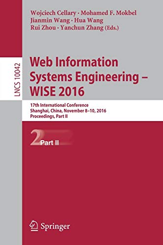 Web Information Systems Engineering WISE 2016