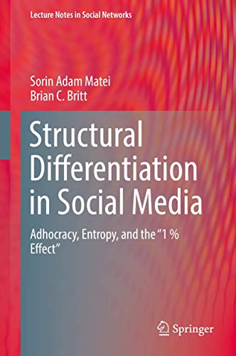 Structural Differentiation In Social Media: Adhocracy, Entropy, And The 1 % Effect