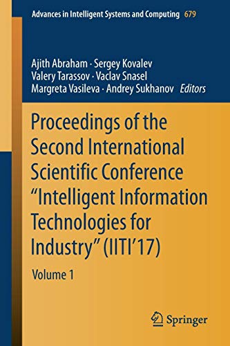Proceedings of the Second International Scientific Conference Intelligent Information Technologies for Industry