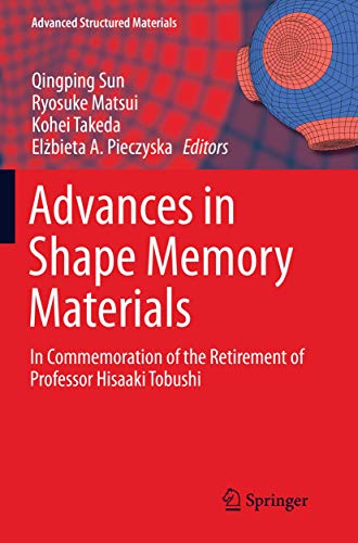 Advances In Shape Memory Materials