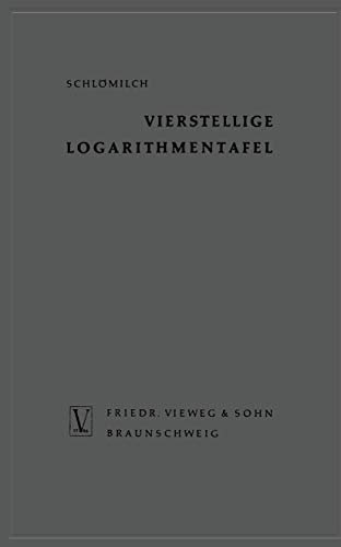 Vierstellige Logarithmentafel