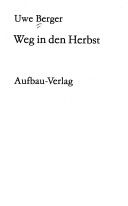 Weg in Den Herbst